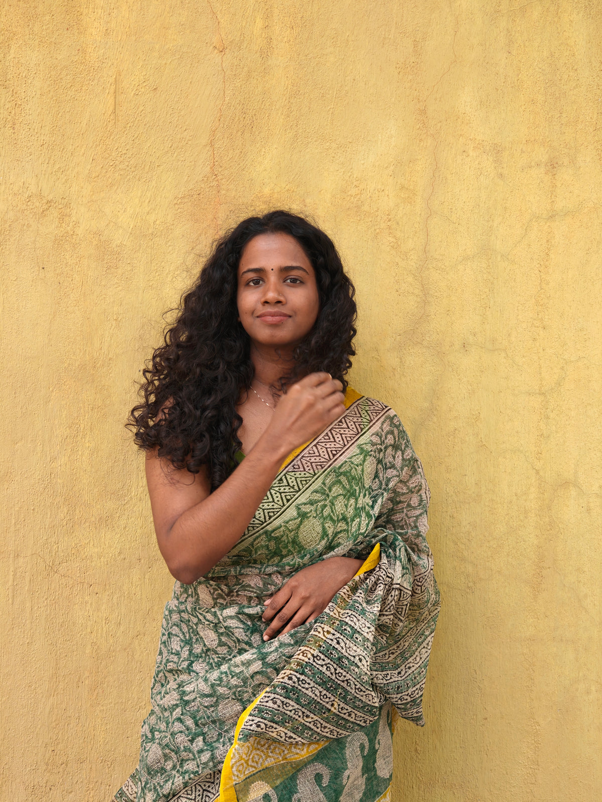 Nila Green floral